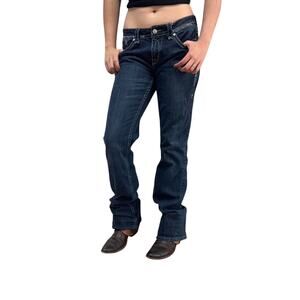 Tuff Jeans Women’s 30x36 – Dark Wash Bootcut Vintage Western Denim
